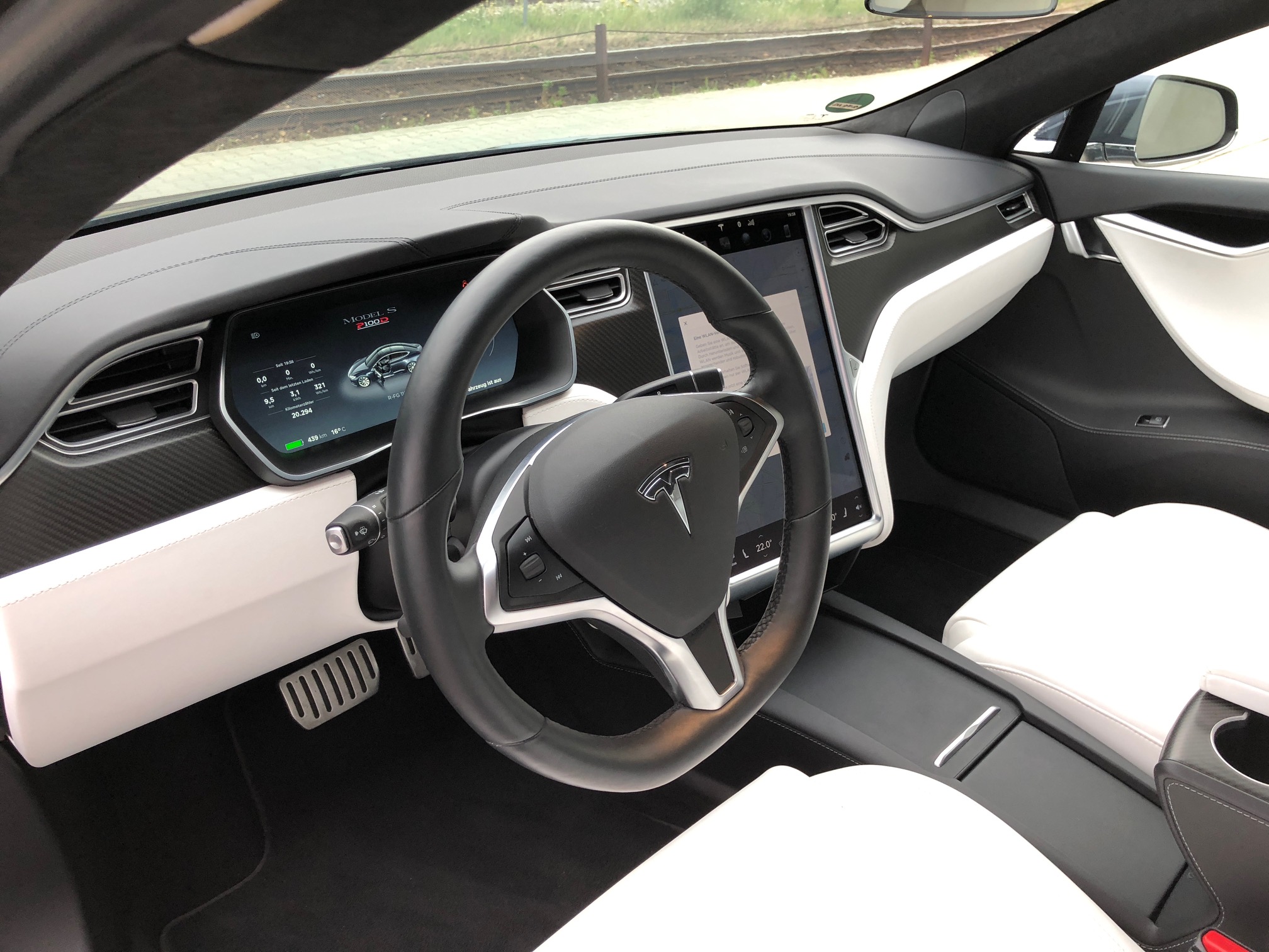 Tesla Model S Innenraum Model 3 2019 12 09